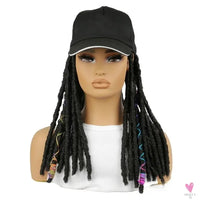 Braided Hip Hop Baseball Cap/Hair Wig with 14 Inch Braiding Hair for Women & Girls Sweet T 52