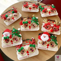 Christmas Headbands - Xmas Hat, Santa Claus Legs, Antlers, Candy Cane, Snow Flake Hairband. Xmas Gift Headband, Feliz Navidad 2023-hair accessories-SWEET T 52