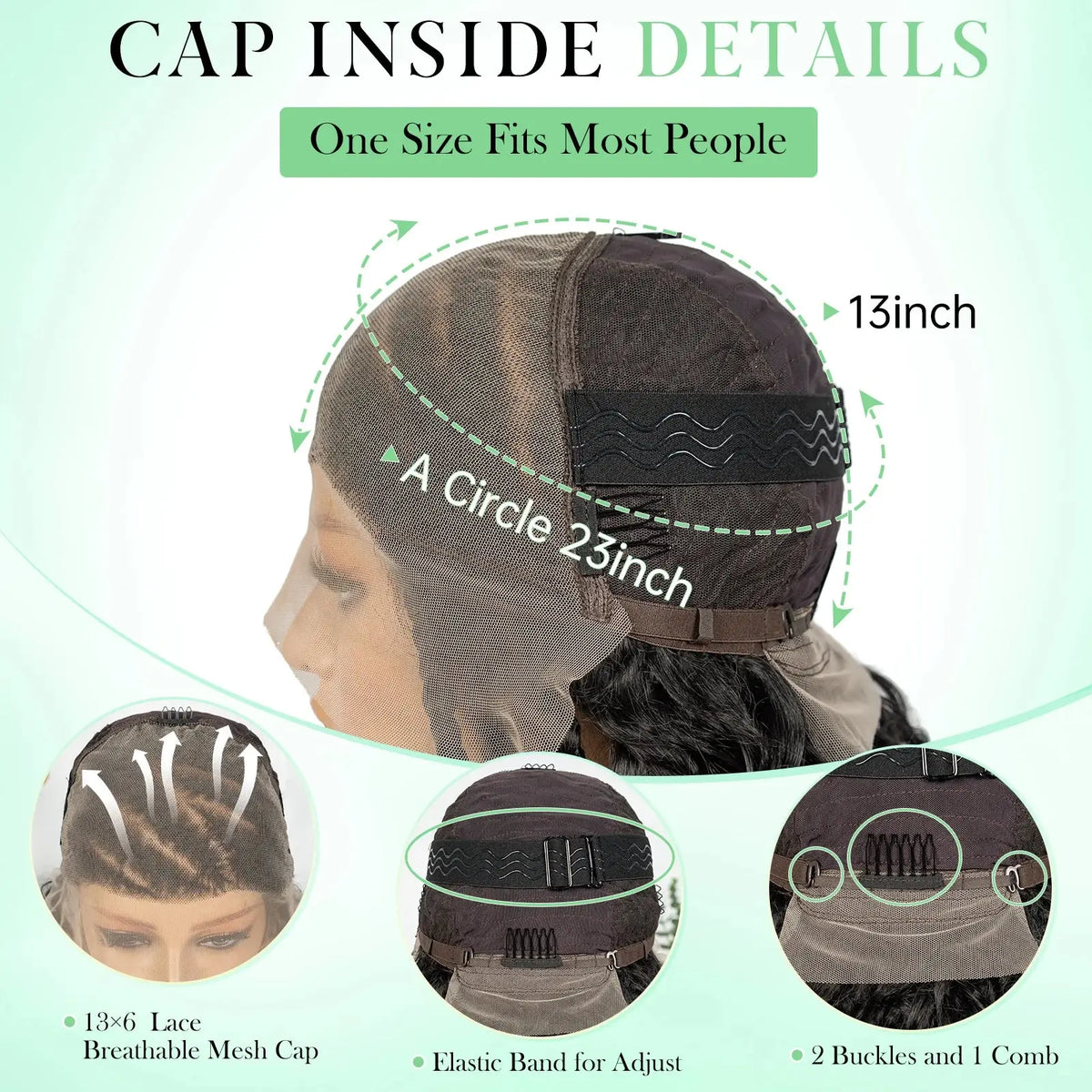 Cornrow Synthetic Braided Wig - 13*6 Lace Front Wig, Knotless Box Braided Wig, Partition Design with Curly Hair for Women Sweet T 52