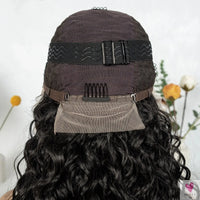 Cornrow Synthetic Braided Wig - 13*6 Lace Front Wig, Knotless Box Braided Wig, Partition Design with Curly Hair for Women Sweet T 52