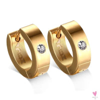 Cute Hoop Earrings for Women/Men, Stainless Steel Ear Cuff - Huggie Jewelry SWEET T 52