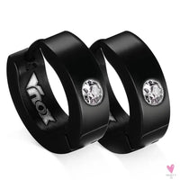 Cute Hoop Earrings for Women/Men, Stainless Steel Ear Cuff - Huggie Jewelry SWEET T 52