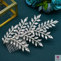 DZ061 Fashion Bride Headpiece Zircon Wedding Comb With Cubic Luxury Barrettes Hairband Wedding Hair Accessories Bridal Crowns SWEET T 52