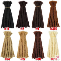 Dreadlock Extensions/Loc Extensions, Afro Kinky Dread Extensions for Men/Women and Children Sweet T 52