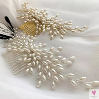 Elegant Hair Pins or Combs for Special Occasions, Weddings and Festivals for Women & Girls-hair accessories-SWEET T 52