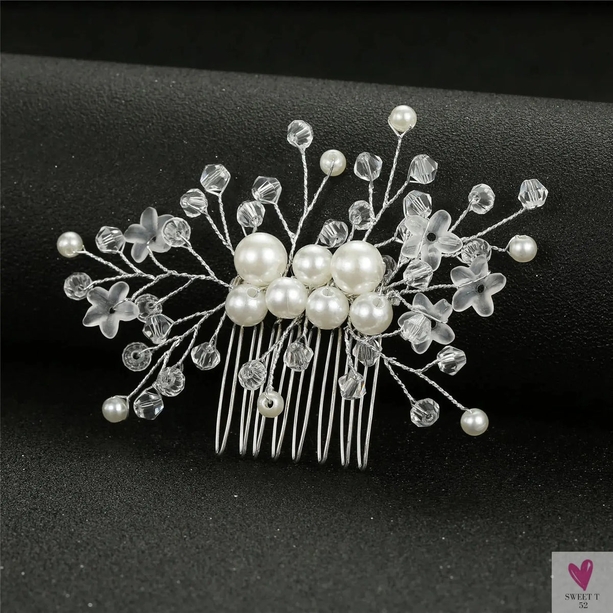 Elegant Hair Pins or Combs for Special Occasions, Weddings and Festivals for Women & Girls-hair accessories-SWEET T 52