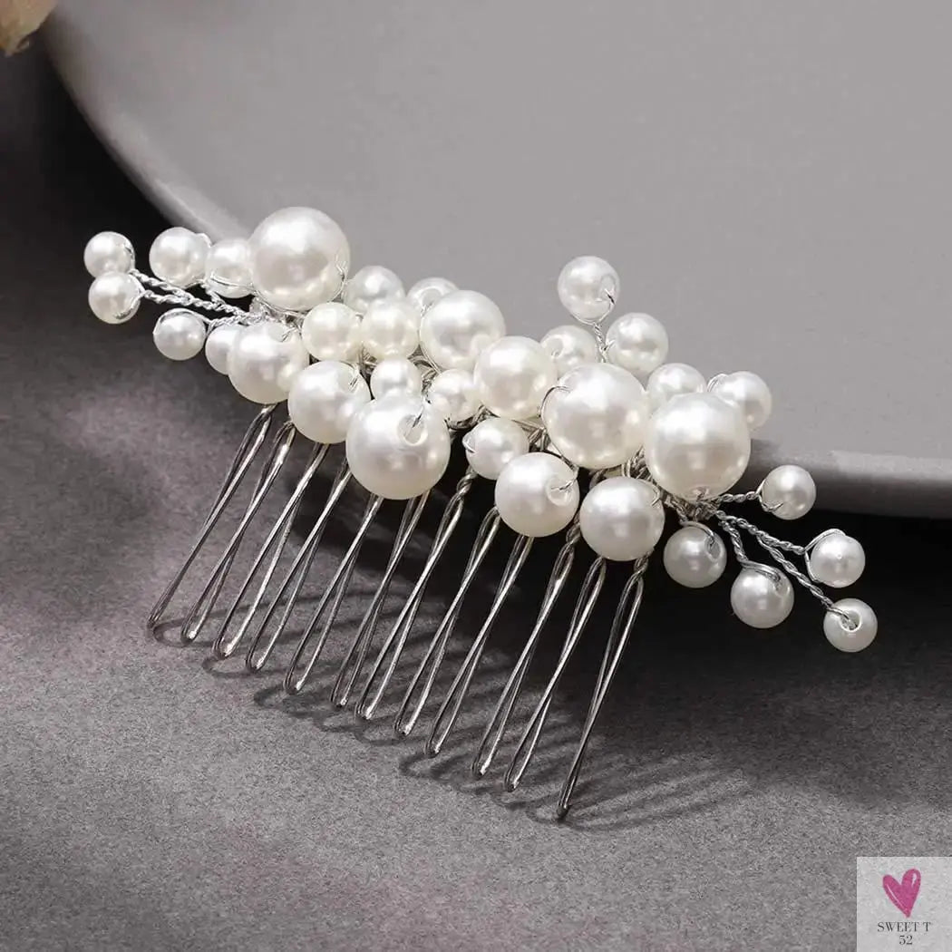 Elegant Hair Pins or Combs for Special Occasions, Weddings and Festivals for Women & Girls-hair accessories-SWEET T 52