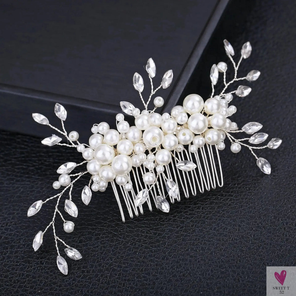Elegant Hair Pins or Combs for Special Occasions, Weddings and Festivals for Women & Girls-hair accessories-SWEET T 52