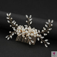 Elegant Hair Pins or Combs for Special Occasions, Weddings and Festivals for Women & Girls-hair accessories-SWEET T 52