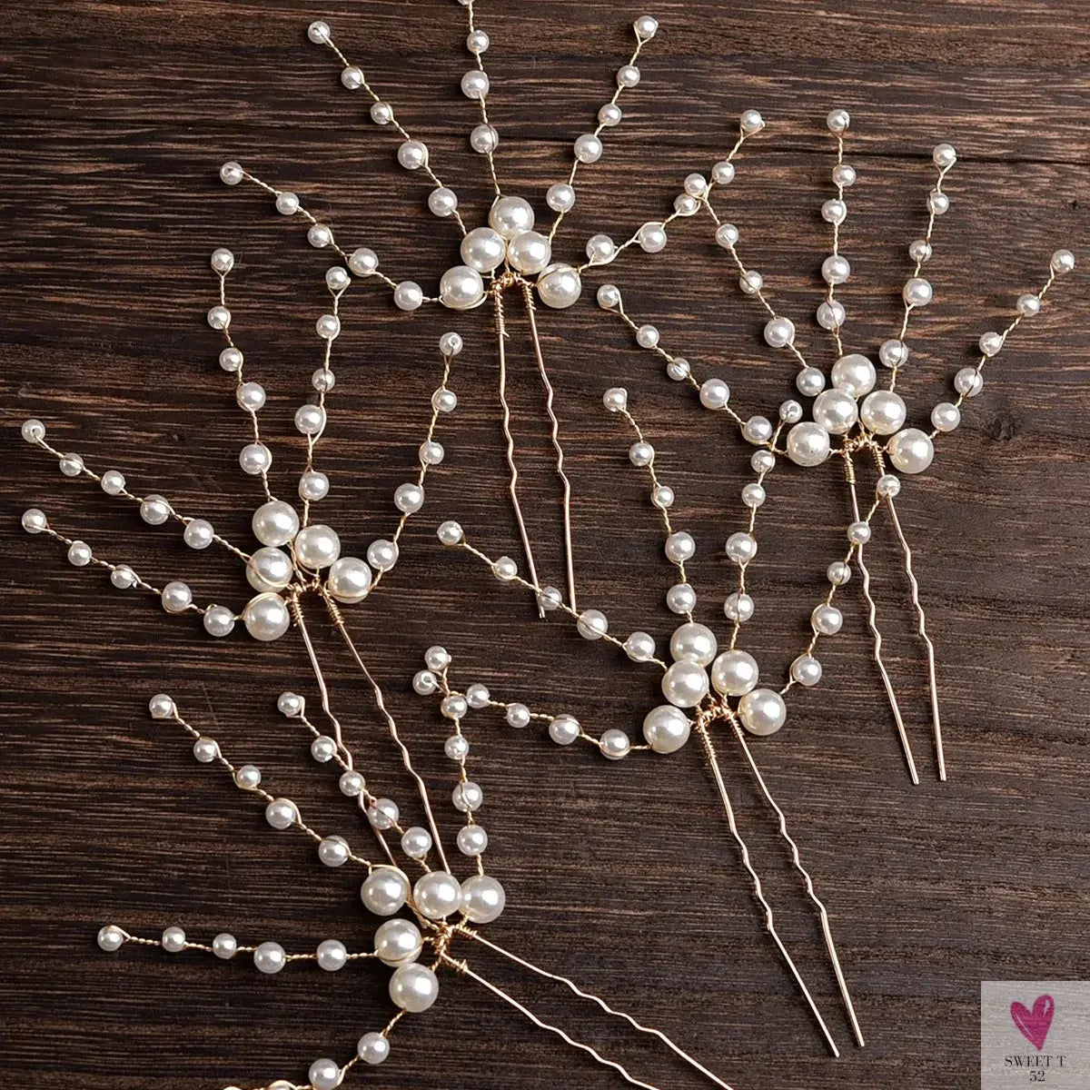 Elegant Hair Pins or Combs for Special Occasions, Weddings and Festivals for Women & Girls-hair accessories-SWEET T 52