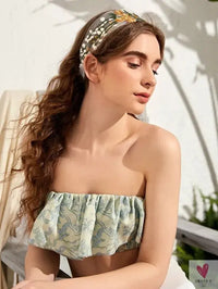 Elegant Lace Headbands for Women & Girls, Fashion Embroidery, Elastic Ribbon Hair Hoops, Non-slip Hair Bands-Headbands-SWEET T 52