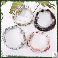 Elegant Lace Headbands for Women & Girls, Fashion Embroidery, Elastic Ribbon Hair Hoops, Non-slip Hair Bands-Headbands-SWEET T 52