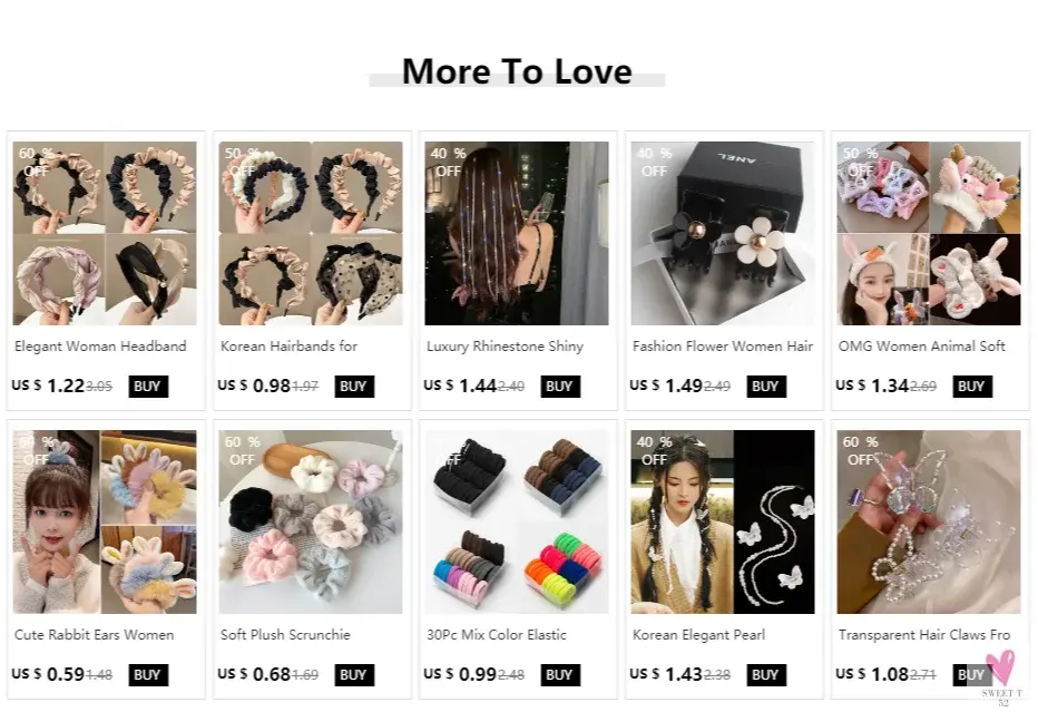 Elegant Lace Headbands for Women & Girls, Fashion Embroidery, Elastic Ribbon Hair Hoops, Non-slip Hair Bands-Headbands-SWEET T 52