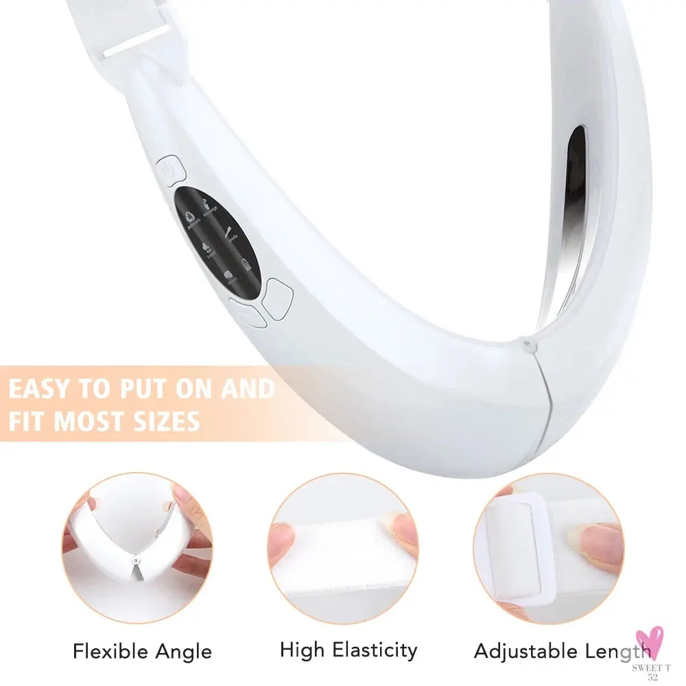 Face Lifter V-Line Belt - 5 Modes LED Photon Therapy, Face Slimming Vibration, and Massager-Beauty-SWEET T 52