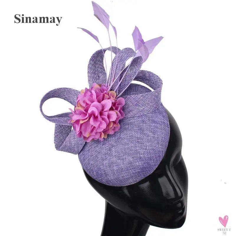 Fascinator Headwear for Women, Fashion Headdress for Weddings, Dinner Parties, Events. New Chic Headwear. SWEET T 52