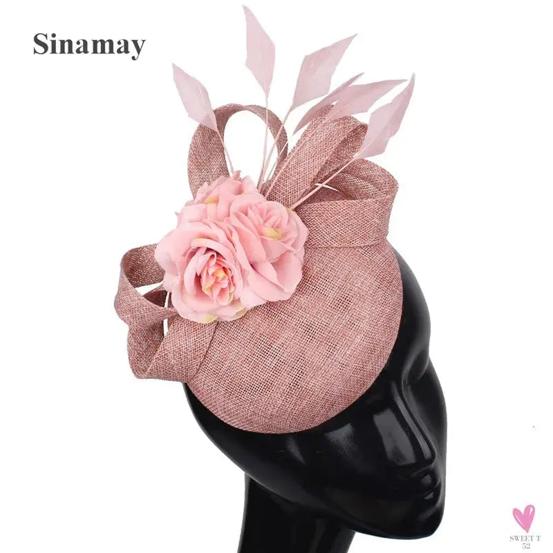 Fascinator Headwear for Women, Fashion Headdress for Weddings, Dinner Parties, Events. New Chic Headwear. SWEET T 52