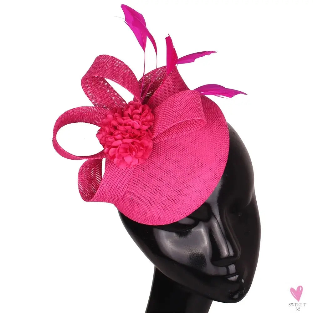Fascinator Headwear for Women, Fashion Headdress for Weddings, Dinner Parties, Events. New Chic Headwear. SWEET T 52