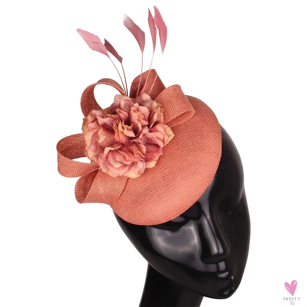 Fascinator Headwear for Women, Fashion Headdress for Weddings, Dinner Parties, Events. New Chic Headwear. SWEET T 52