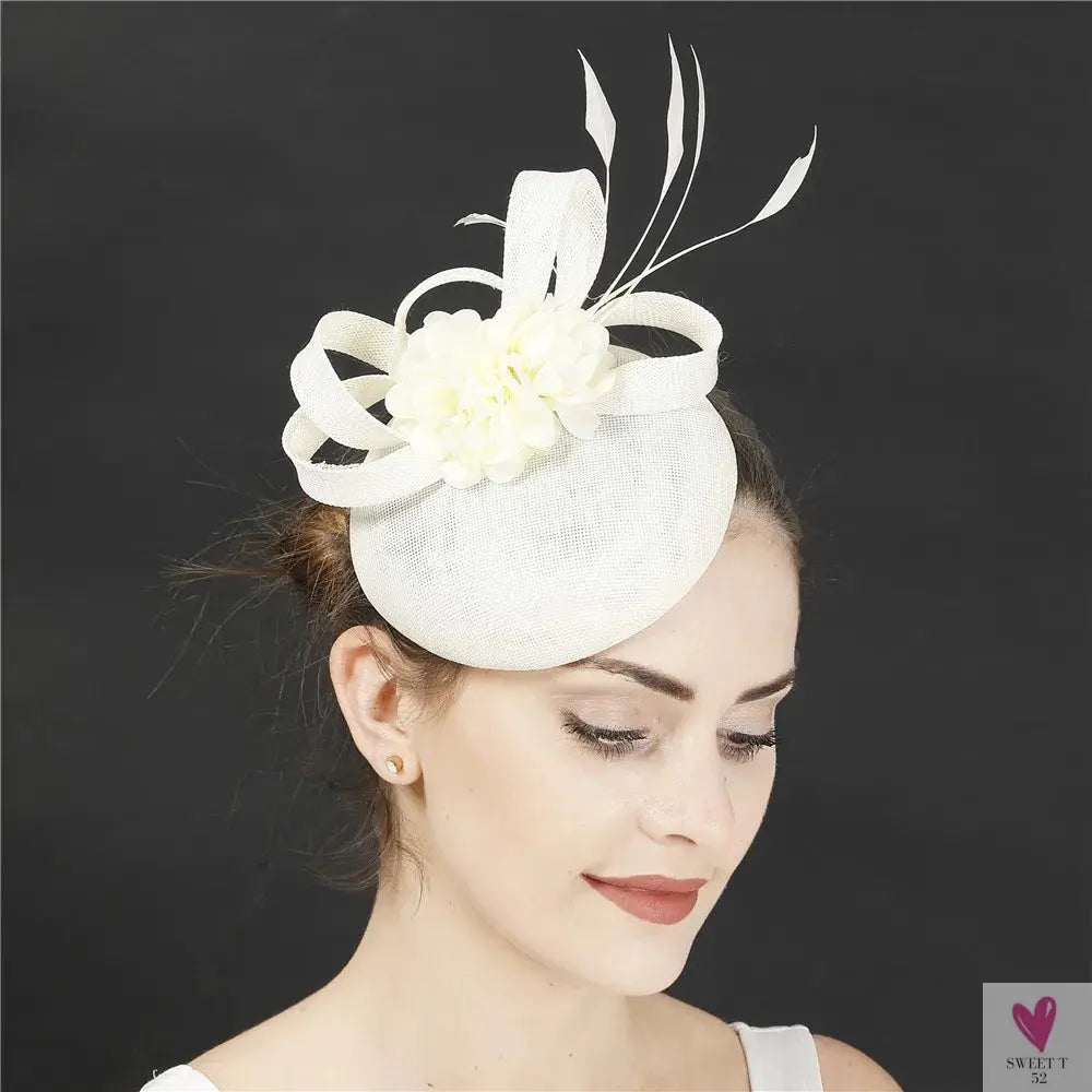 Fascinator Headwear for Women, Fashion Headdress for Weddings, Dinner Parties, Events. New Chic Headwear. SWEET T 52