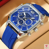 Fashion Sports Watches with Large Dials, Unique Quartz Wristwatches with Chronograph, Auto Date-Smart watch-SWEET T 52