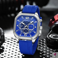 Fashion Sports Watches with Large Dials, Unique Quartz Wristwatches with Chronograph, Auto Date-Smart watch-SWEET T 52