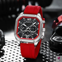 Fashion Sports Watches with Large Dials, Unique Quartz Wristwatches with Chronograph, Auto Date-Smart watch-SWEET T 52