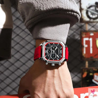 Fashion Sports Watches with Large Dials, Unique Quartz Wristwatches with Chronograph, Auto Date-Smart watch-SWEET T 52