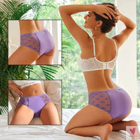 Female Physiological Pants Leak Proof Briefs Wave Point Women Underwear Health Seamless Briefs Period Menstrual Sweet T 52