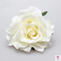 Flamenco Flowers For Hair DIY Headdress For Bridal Flocking Cloth Red Rose Flower Hairpin Hair Clip Party Hair Accessories SWEET T 52