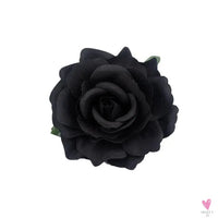 Flamenco Flowers For Hair DIY Headdress For Bridal Flocking Cloth Red Rose Flower Hairpin Hair Clip Party Hair Accessories SWEET T 52