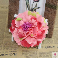 Flamenco Flowers For Hair DIY Headdress For Bridal Flocking Cloth Red Rose Flower Hairpin Hair Clip Party Hair Accessories SWEET T 52