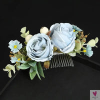 Floral Hair Combs for Summer Weddings, Festivals, Concerts, Holidays - Hair Accessoires for Women & Girlsl-hair accessories-SWEET T 52