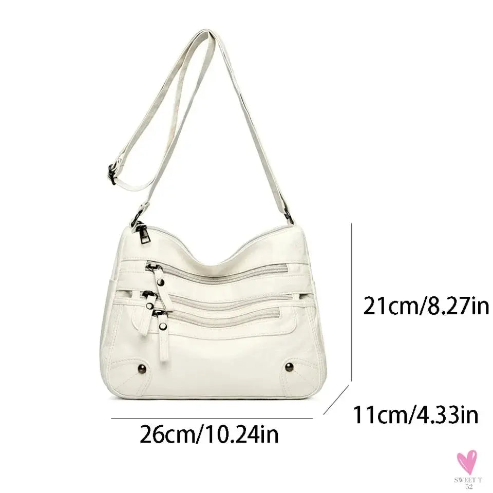 Genuine Brand Sac Luxury Handbags Women Bags Designer Female High Quality Soft Leather Bag Shoulder Crossbody Messenger Bags New SWEET T 52