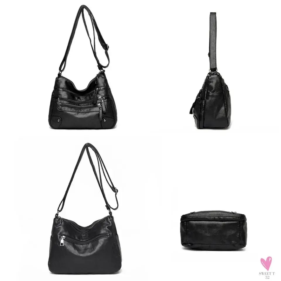 Genuine Brand Sac Luxury Handbags Women Bags Designer Female High Quality Soft Leather Bag Shoulder Crossbody Messenger Bags New SWEET T 52