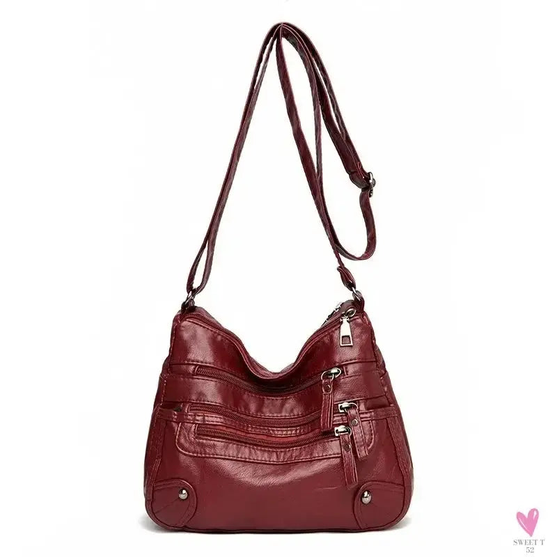 Genuine Brand Sac Luxury Handbags Women Bags Designer Female High Quality Soft Leather Bag Shoulder Crossbody Messenger Bags New SWEET T 52