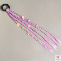 Girl's Colorful Ponytail Wig Headbands - Rubber Bands Headwear - Kids Hair Accessories/Hair Ornament-hair accessories-SWEET T 52