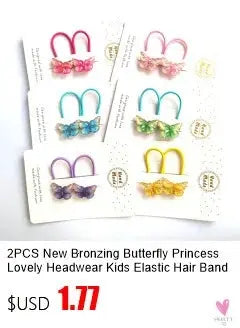 Girl's Colorful Ponytail Wig Headbands - Rubber Bands Headwear - Kids Hair Accessories/Hair Ornament-hair accessories-SWEET T 52