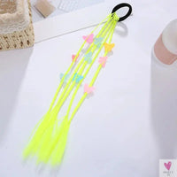 Girl's Colorful Ponytail Wig Headbands - Rubber Bands Headwear - Kids Hair Accessories/Hair Ornament-hair accessories-SWEET T 52