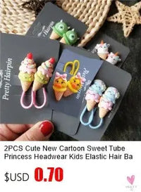Girl's Colorful Ponytail Wig Headbands - Rubber Bands Headwear - Kids Hair Accessories/Hair Ornament-hair accessories-SWEET T 52