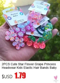 Girl's Colorful Ponytail Wig Headbands - Rubber Bands Headwear - Kids Hair Accessories/Hair Ornament-hair accessories-SWEET T 52