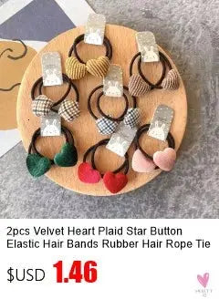 Girl's Colorful Ponytail Wig Headbands - Rubber Bands Headwear - Kids Hair Accessories/Hair Ornament-hair accessories-SWEET T 52