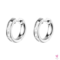 Gold Filled Stud Earrings For Women & Girls - Ear Cuffs, Colorful Zircon Dangle Hoop Earrings, Fashion, Party Jewelry-Earrings-SWEET T 52