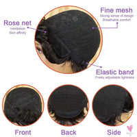Grey Color Human Hair Wigs - Short Straight Layered Hair Wigs for Women, Machine Made Wigs for Daily Use Sweet T 52