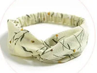 Bohemian Criss-Cross Elastic Hair Bands - Knot Headbands for Women & Girls - Bandana Girls Striped Hairwear-Headbands-SWEET T 52