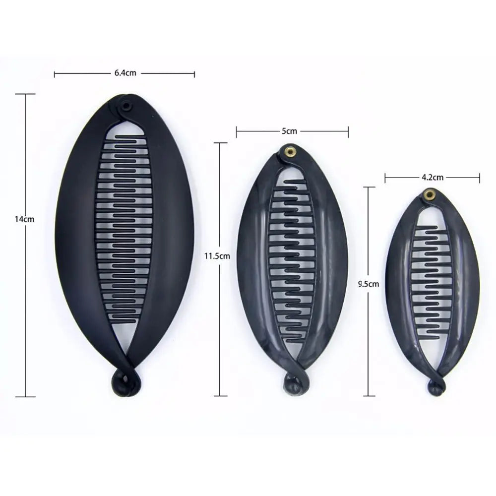 Fish Shape Banana Claw Clips