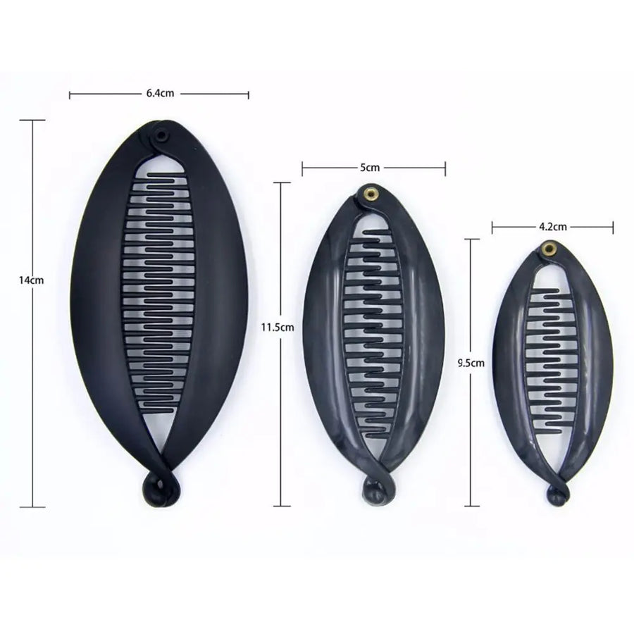 Fish Shape Banana Claw Clips