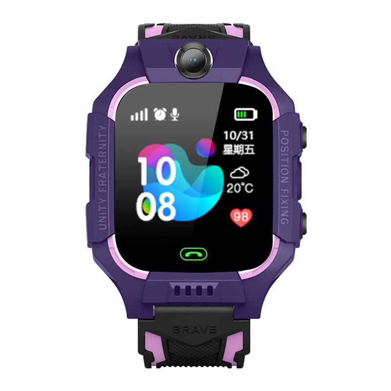 Children's Smart Watch - IP67 Deep Waterproof, GPS Tracker, Camera, SOS Call, Location, Reminder, Anti-Lost Watch-smart watch-SWEET T 52