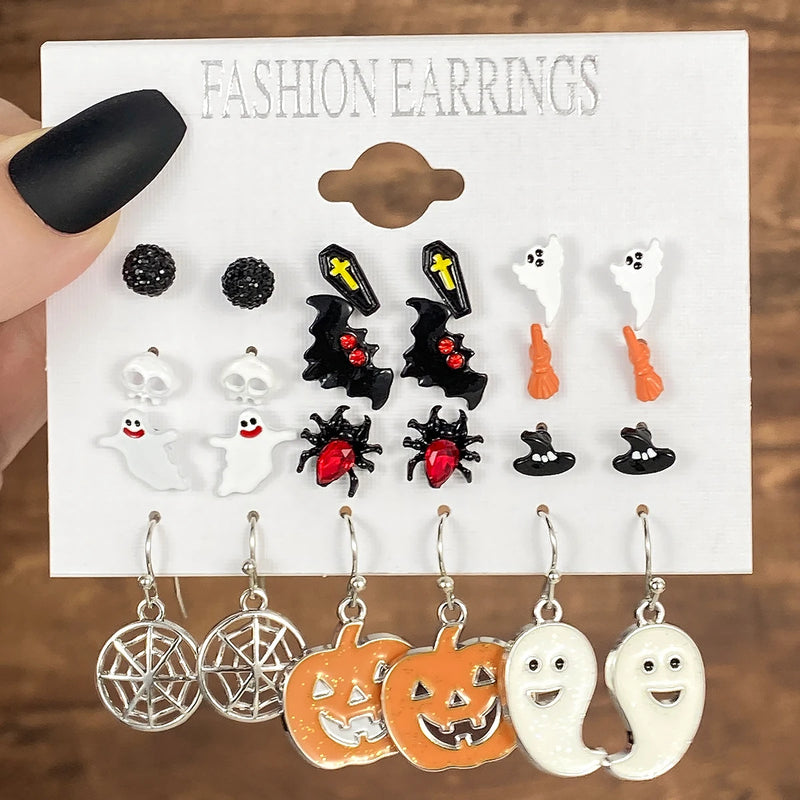 Christmas Festival or Gift Earrings for Women. Snowflake/Socks/Christmas Tree/Santa Claus/Wreath