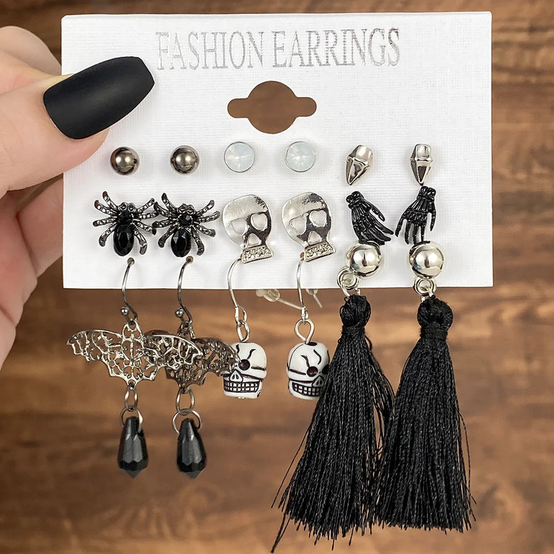 Christmas Festival or Gift Earrings for Women. Snowflake/Socks/Christmas Tree/Santa Claus/Wreath