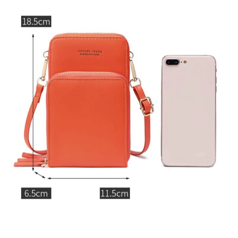 Women's Casual Stylish - Large Capacity, Cell Phone, Wallet, Card Holder, Clutch or Shoulder Bag